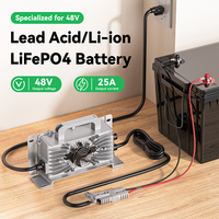 Chargeur de batterie au lithium rapide de haute qualité 36V 24V 60V 72V 84V pour batteries au plomb-acide et LiFePO4, idéal pour les voitures de golf électriques et les bateaux électriques