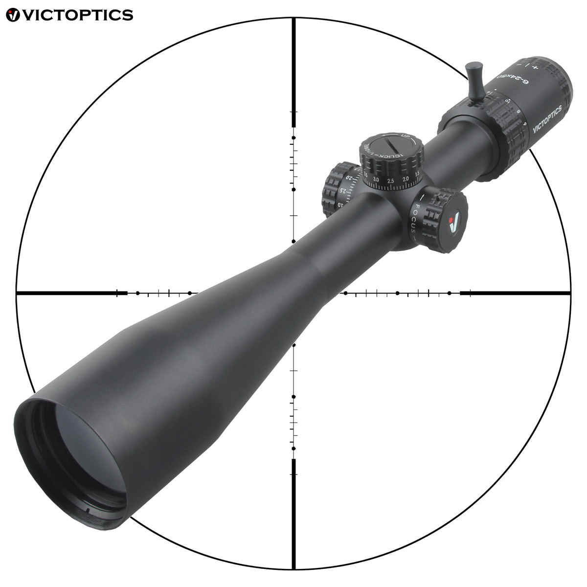 Оптический прицел для охоты VictOptics, оптовая продажа, 6-24x50