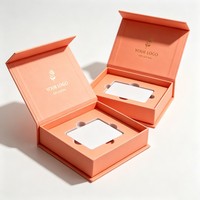 Boîte d'emballage rigide personnalisée pour cartes VIP, boîte porte-cartes de haute qualité, boîte pour cartes cadeaux VIP en encre de soja