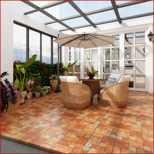 Baldosas de Cerámica para Patio, Estilo Campestre Chino, Antideslizantes, Mate, 500x500 600x600, para Jardín y <span class=keywords><strong>Terraza</strong></span> - Product Image 4
