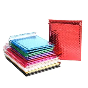 Self Sealing Bubble Mailers Envelopes Metallic Shipping Bag Bubble Padded Wholesale Bubble Mailers