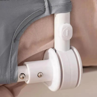 Ensemble de literie pour bébé avec barrière de lit réglable et garde-corps pour nouveau-nés
