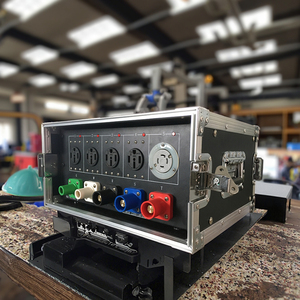 <span class=keywords><strong>DAMO</strong></span> GB-5 Caja de Distribución de Energía de 50 Amperios y 400A con Entrada de 6 Canales y Panel de Control para Eventos Escénicos, Montaje en Rack - Product Image 2