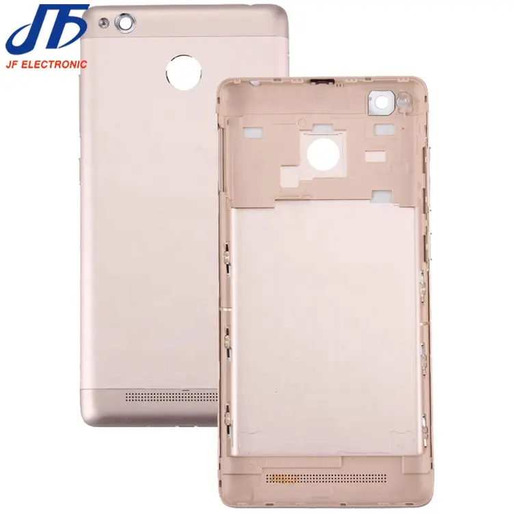Factory price Battery Cover housing Rear door back Glass for Redmi 3S replacement
