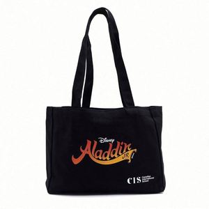 Bolsas de Tela con Cordón, Impresas Personalizadas, Ecológicas, de Algodón Orgánico, Plegables, Reutilizables, con Diseño de Dibujos Animados, Promocionales, de Seda - Product Image 3