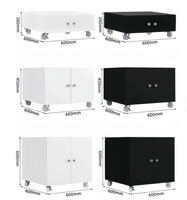 Meubles de bureau en vente directe d'usine, support multifonctionnel en métal pour photocopieur, armoire pour photocopieur, support mobile pour imprimante avec roulettes