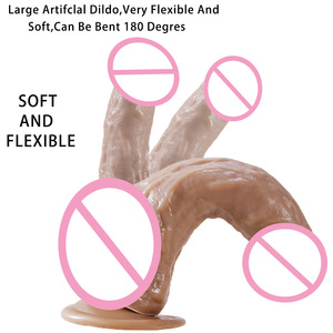 Jiu Xi Evcil Hayvan Simülasyonu Yapay Penis Yumuşak Esnek Bükülebilir 305g Dış Ticaret Modeli AV Çubuk Kadın Cihazı Yetişkin Seks Oyuncakları Toptan Satış - Product Image 5