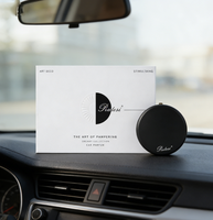 Diffuseur de parfum solide de luxe personnalisé avec logo et design de marque privés, en EVA parfumé, pour grille d'aération de voiture