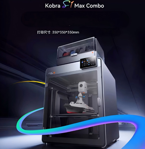 Imprimante 3D Kobra S1 de grande taille avec extrudeur à 350°C et nivellement automatique pour usage domestique, bricolage et éducation, impression haute vitesse atteignant la vitesse maximale - Product Image 5