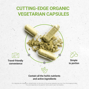 Biologische Tijm <span class=keywords><strong>Capsules</strong></span> 800mg Gedroogde Bladeren Kruidensupplement GMP Fabriekslevering voor Private Label en Aangepaste Verpakkingen - Product Image 3