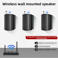 Altavoz Octagonal de 50W para Colgar en Pared de Plástico, Sistema de Música Ambiental Comercial de 6.5 Pulgadas para Tiendas, Estudios de Danza, Vestíbulos de Hoteles