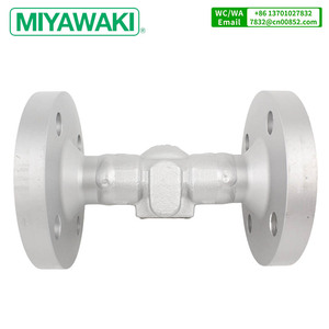 MIYAWAKI Original TB7NF Trampa de vapor de temperatura bimetálica Conexión con brida de acero al carbono 1/2In <span class=keywords><strong>1In</strong></span> para impresión de agua Lavandería - Product Image 5