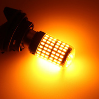 Feu Stop Clignotant LED T20 pour Voiture 1156 144 SMD 3014 Haute Luminosité, Dégagement de Décodage, Courant Constant, Anti-Tripotement 21W