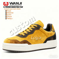 Chaussures de sport pour hommes, style décontracté, respirantes, douces, tendance, avec logo personnalisé, pour la rue, chaussures de marche de designer avec logo personnalisé