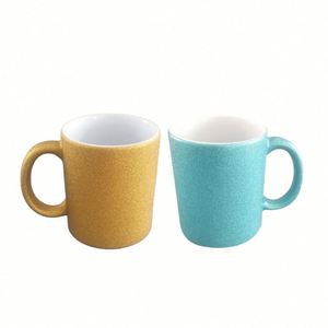 Mug en céramique personnalisé fait main, mignon, moucheté, avec infuseur design Doraemon et logo, sans anse, pour boissons - Product Image 5