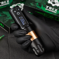 Pistolet à tatouer électrique professionnel pour l'ambition, affichage numérique, stylo rotatif sans fil pour tatoueur