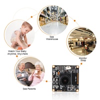 4mp Starlight 0.05lux Vision couleur réseau IP wifi carte PCB 30fps IPC Module de caméra pour IOS Android