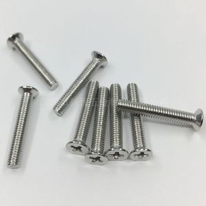 M3 M4 M5 M6 M8 201 Stainless Steel Countersunk Phillips Machine Screws Flat Head DIN Standard Grade A - Product Image 4