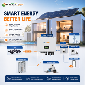 Sistema Solar Híbrido Fuera de la Red de 30KW 40KW 50KW, Conjunto Solar Completo con Almacenamiento de Batería - Product Image 2