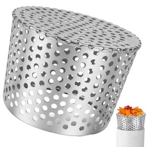 Grille de protection pour gouttière en acier inoxydable, filtre anti-feuilles pour jardin et usage domestique, évite les blocages - Product Image 1