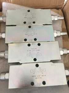 VBPDE Série VRDE Vanne de contrôle <span class=keywords><strong>hydraulique</strong></span> tubulaire à double verrouillage 01 F FF 100L/min 30MPa Raccordement 3/8 po Garantie 1 an - Product Image 6