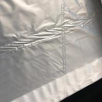 Rouleaux d'emballage personnalisés pour vêtements de blanchisserie, sacs transparents en plastique LDPE pour armoire et nettoyeur à sec, sacs écologiques sur mesure