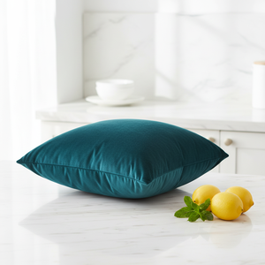 Funda de Cojín Moderna a Rayas de Terciopelo Sólido Tejido 40x40-60x60cm, Funda de Almohada Súper Suave para Uso Doméstico y Hospitalario - Product Image 6