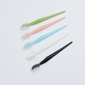 8 rasoirs à sourcils pour femmes, petits rasoirs pour le <span class=keywords><strong>visage</strong></span>, tondeuse, épilation du <span class=keywords><strong>visage</strong></span>, façonneur de sourcils avec lame en acier inoxydable - Product Image 5