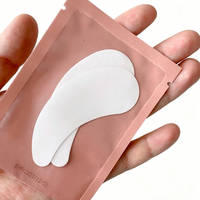 Patchs sous-oculaires jetables en hydrogel pour extensions de cils, pour commandes en gros, de l'usine chinoise, matériel pour écoles de cosmétologie et destiné aux acheteurs de pads pour cils