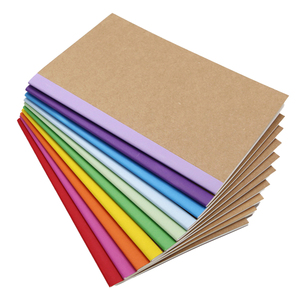 A5 Kraft planificador diario cuaderno hilo encuadernación Retro tira trasera Color diario estudiante ejercicio cuaderno - Product Image 3