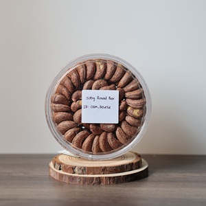 Noix de cajou grillées du Vietnam en boîte ronde de 500 g, marque privée OEM, certifiées ISO, saveur beurrée et salée, durée de conservation de 12 mois, W320 - Product Image 5