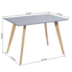 Mesa <span class=keywords><strong>de</strong></span> <span class=keywords><strong>comedor</strong></span> cuadrada redonda <span class=keywords><strong>de</strong></span> cisne <span class=keywords><strong>de</strong></span> bajo precio, tablero <span class=keywords><strong>de</strong></span> MDF, patas <span class=keywords><strong>de</strong></span> madera maciza, juegos <span class=keywords><strong>de</strong></span> mesa <span class=keywords><strong>de</strong></span> <span class=keywords><strong>comedor</strong></span> <span class=keywords><strong>de</strong></span> cocina blanca <span class=keywords><strong>de</strong></span> lujo, sillas <span class=keywords><strong>de</strong></span> 4 plazas - Product Image 3