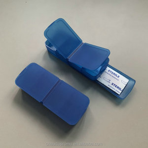 Custom Logo Pill Box and Bandage Dispenser Promotional Giveaway Items for Corporate Events Health Care Medicine Organizer