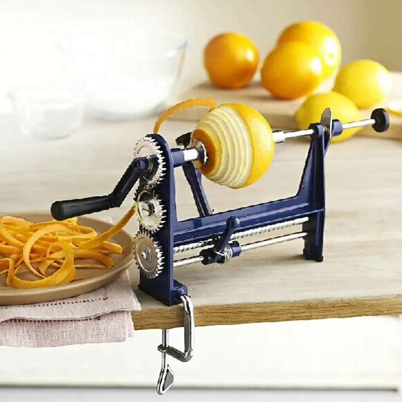 Benutzer definierte Farbe Edelstahl Messers chäler kommerziellen Orange Schäler Slicer