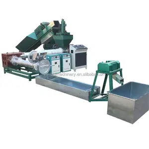 Machine de granulation d'expulsion de recyclage de plastique de rebut pour des sacs à provisions de LDPE