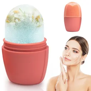 2023 Venda Quente Beleza Ferramenta Ice Roller para Rosto Reutilizável Multifuncional Silicone Face Ice Roller