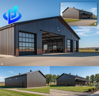 Immeubles de bureaux préfabriqués de luxe à plusieurs étages en structure métallique, avec planchers préfabriqués en acier