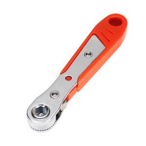 Mini Ratchet Screwdriver 36-Tooth Hex Bit <b>Socket</b> Wrench For Narrow Spaces And Gaps Chromium Vanadium Steel Chrome Plated - Product Image 1