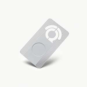 Low Price Metalic Case Metal Floral Engraved Business Card - Product Image 2