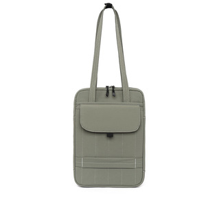 Sac fourre-tout pour ordinateur portable en tissu Oxford imperméable, sac à bandoulière minimaliste, grande capacité, portable, protecteur, souple, moderne, luxe, mallette pour hommes - Product Image 1