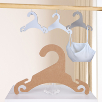 Cintres en papier biodégradables personnalisés pour lingerie, sous-vêtements, bikini, cintre en carton