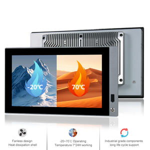 Panel Pc 13.3 15.6 inci pabrik OEM monitor layar sentuh kapasitif Pc industri layar <span class=keywords><strong>LCD</strong></span> tahan air Panel PC - Product Image 6