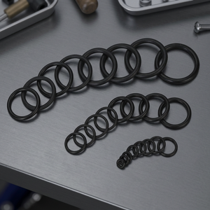 Premium 25mm NR SBR <b>Rubber</b> High Precision O-Ring Gasket for Universal Pipe Connection Sealing Washers Temperature Resistant - Product Image 3