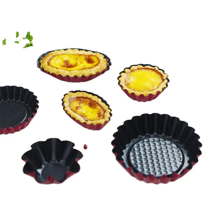 Premium Quality Household Non-stick Coating Pie Pan Cake Mold Egg Tart Mold