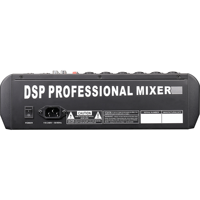 Mixer Audio Analog Profesional GM8 8 Kanal dengan 24 Efek DSP, EQ Stereo 7-Band, Perekaman USB, dan Phantom Power 48V