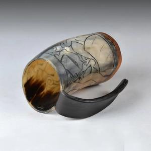 Corne à boire viking authentique très demandée pour le mead, la bière et les fêtes, disponible au prix export. - Product Image 6