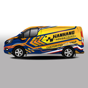 Peta Rute Truk Pengiriman Pembungkus Kendaraan Vinyl Anti Air Anti-UV - Product Image 2