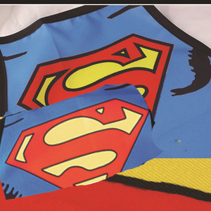 Delantales de poliéster sin mangas con estampado de dibujos animados para comercio electrónico transfronterizo creativo - Delantales personalizados de <span class=keywords><strong>Superman</strong></span>/<span class=keywords><strong>Maravilla</strong></span>, novedosos <span class=keywords><strong>y</strong></span> superventas - Product Image 4