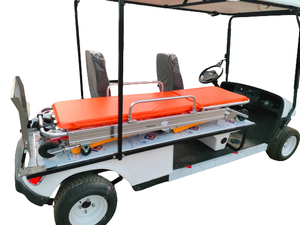 Voiture <span class=keywords><strong>ambulance</strong></span> de voiturette de golf électrique 2 places personnalisée d'urgence chinoise - Product Image 4