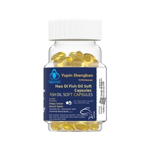 Cápsulas de Aceite de Pescado Azul Personalizadas OEM, Cápsulas Blandas de <span class=keywords><strong>Omega</strong></span> 3 con Aceite de Semilla de Perilla y DHA, Shandong, Uso para Recién Nacidos - Product Image 1